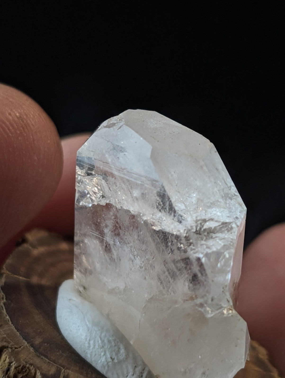 EXTREMELY RARE Pinacoid Quartz w/ "C-face", Mcgraw Mountain, Arkansas, USA