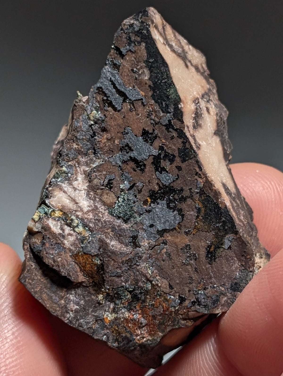 Rare Kidwellite specimen - Coon Creek Mine, Polk County, Arkansas, USA