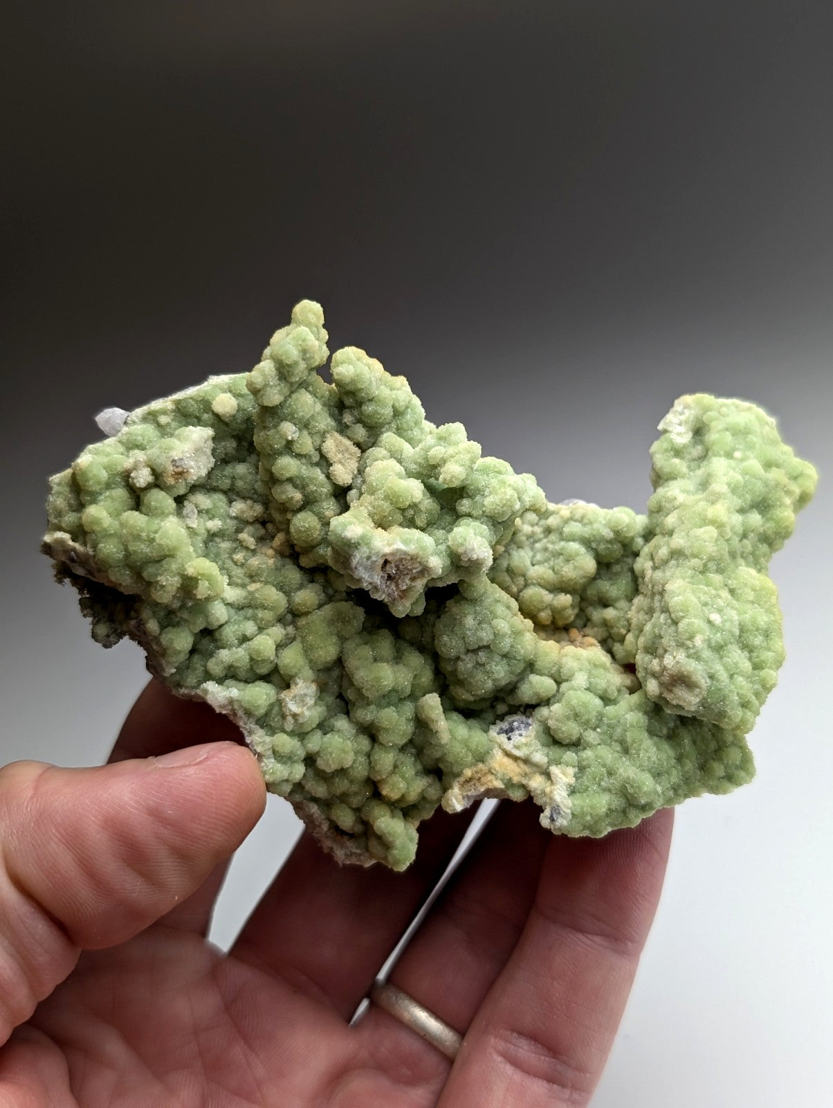 A+ Large FluorWavellite - Intermixed With SiO2- Mauldin Mountain, Arkansas, ooak
