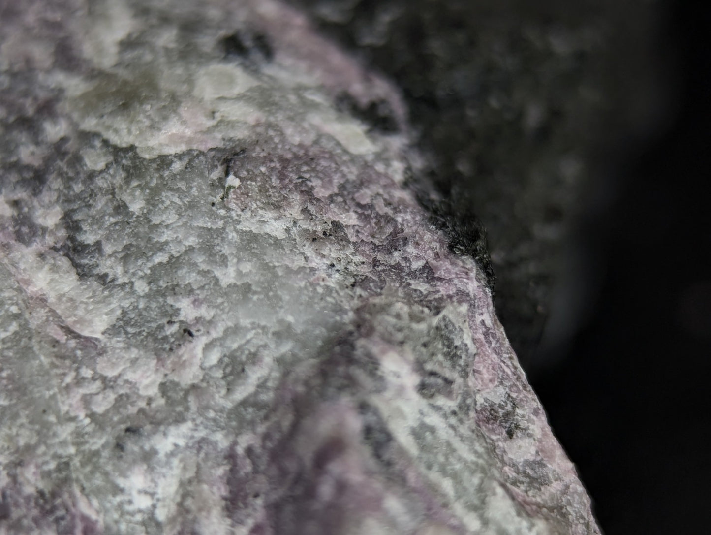 Very Rare Miserite + Wollastonite, Wilson Springs, Garland County, Arkansas, USA