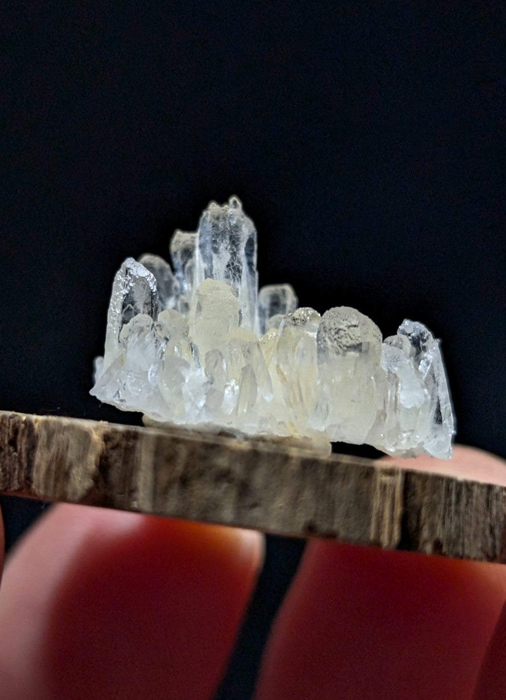 Solution Quartz Cluster w/ Cookeite, Jeffrey Quarry, North Little Rock, Arkansas