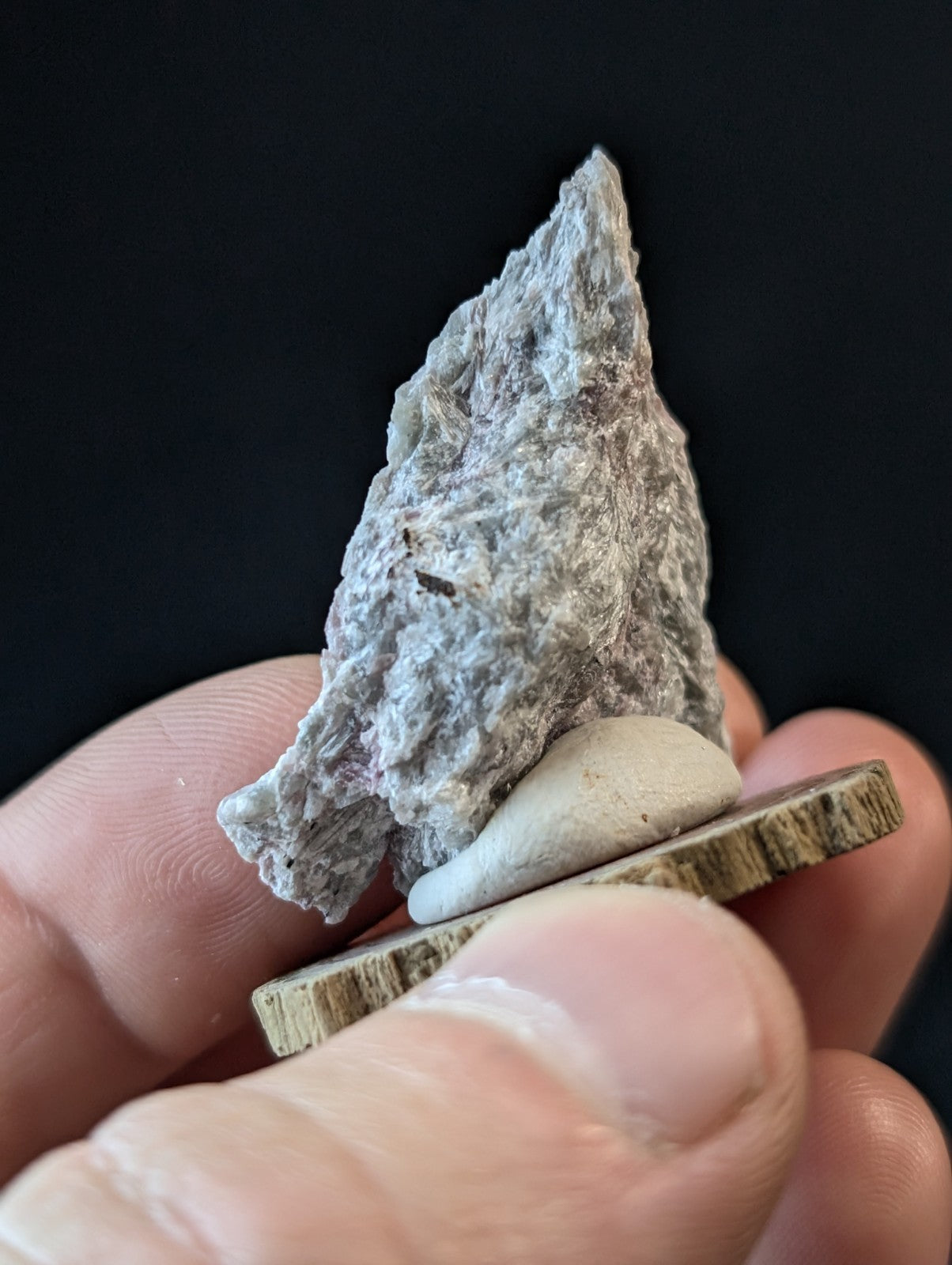 Rare Miserite + Wollastonite, Wilson Springs, Garland County, Arkansas, w/ base