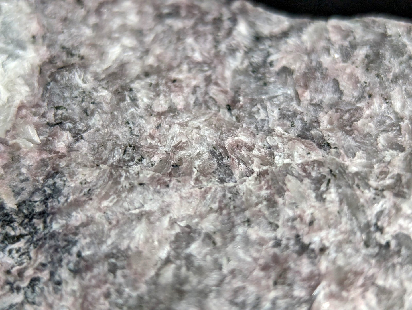 Very Rare Miserite + Wollastonite, Wilson Springs, Garland County, Arkansas, USA