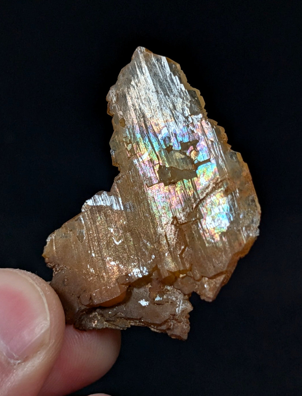 Rare Faden Sheet Quartz Crystal w/ Rainbows, Garland County, Arkansas, USA, A+