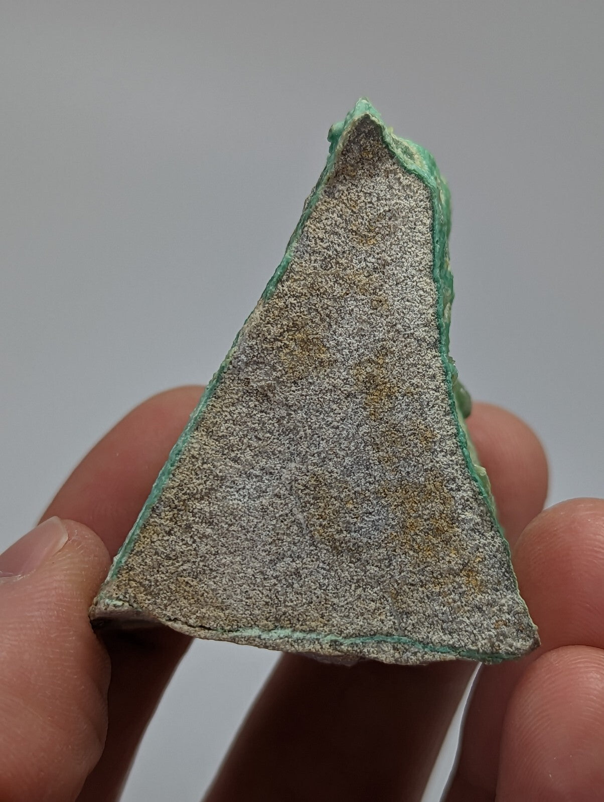 Rare Wavellite Smile Face on Variscite - Old Stock - Garland County, Arkansas