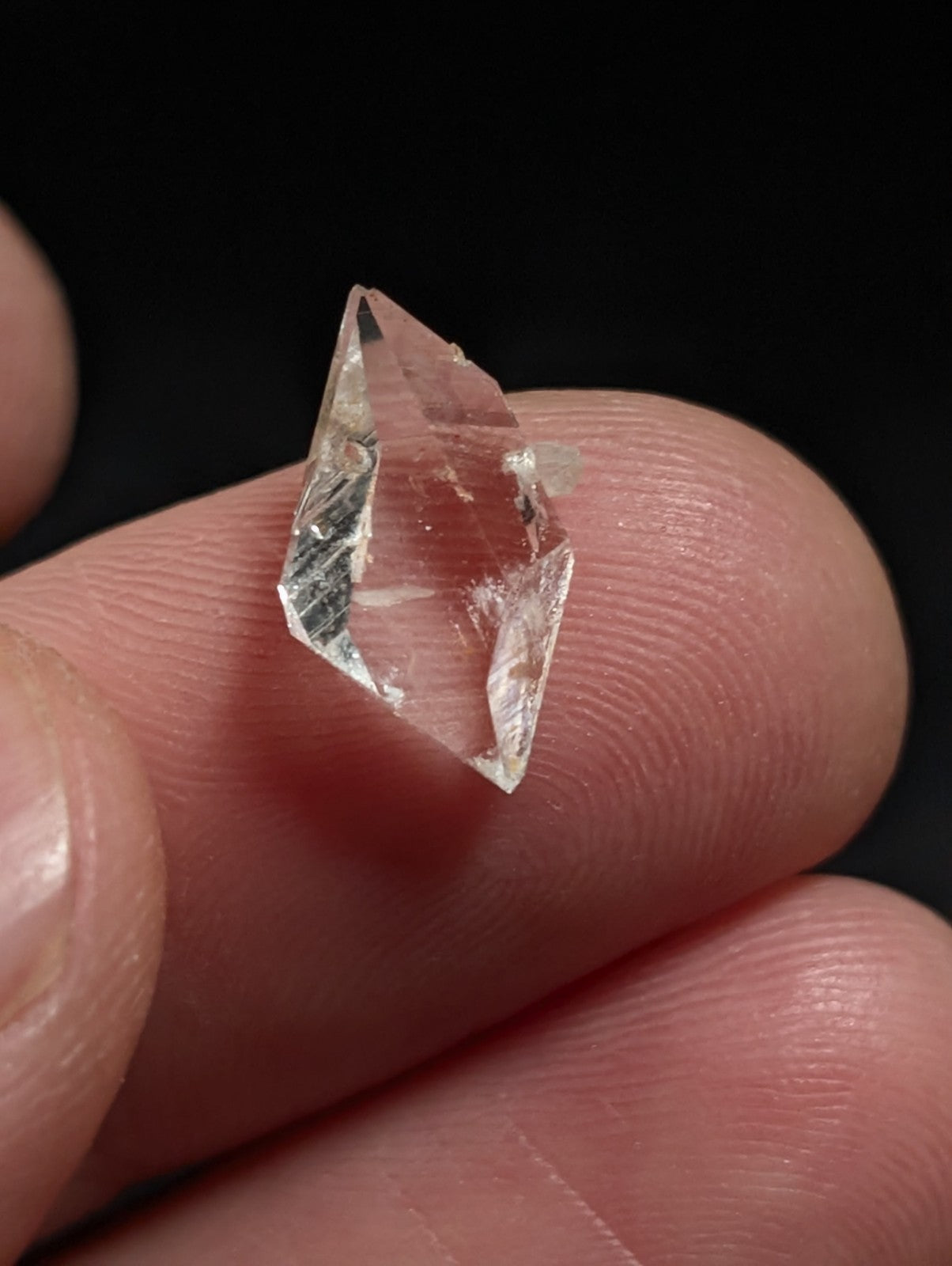 Set of 3 Arkansas Quartz Crystals, DT Arkimers, Garland County, Unique & OOAK