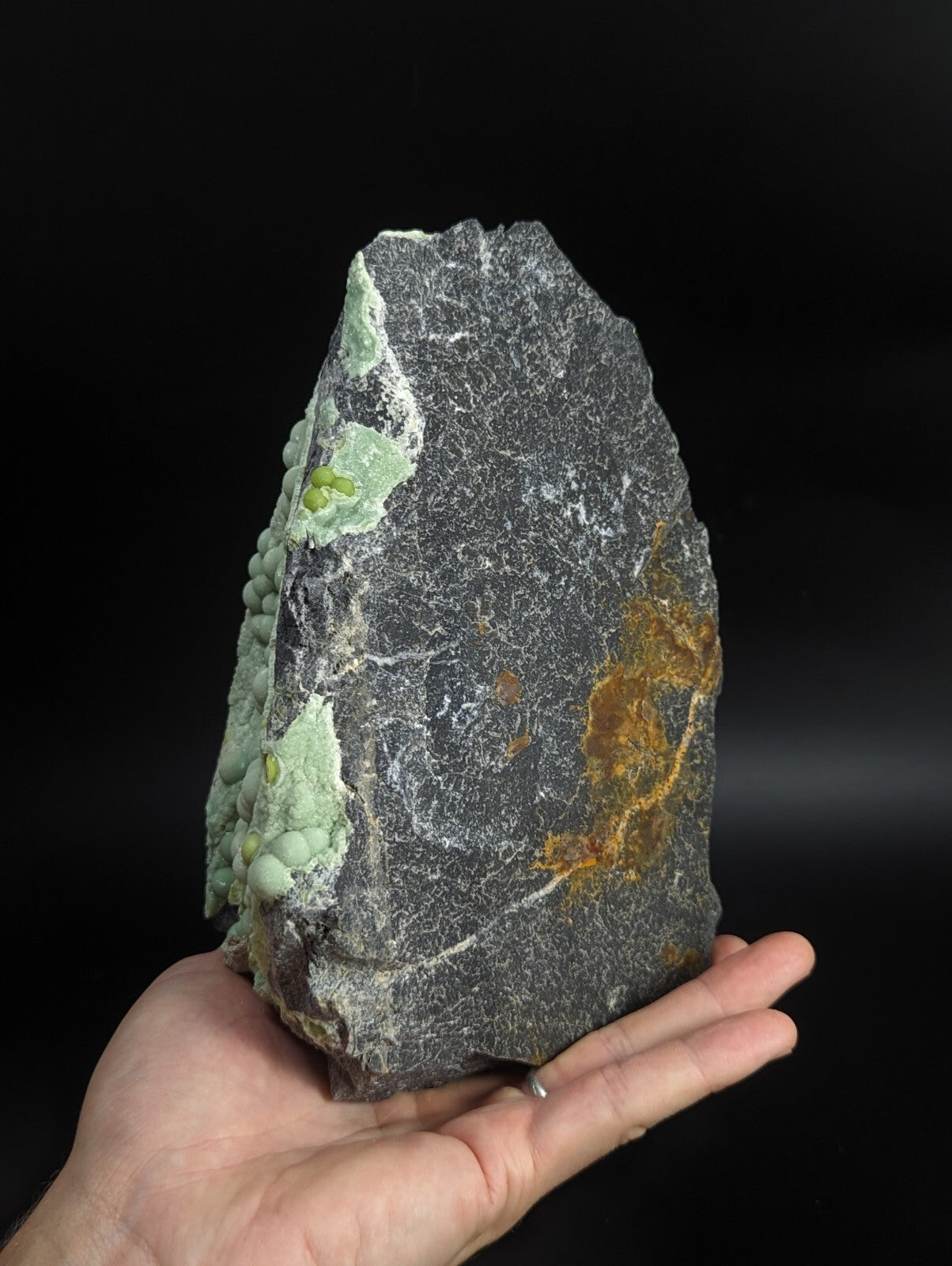 Huge Wavellite - Fantastic Old Stock - Mauldin Mountain, Arkansas, Self Stands!
