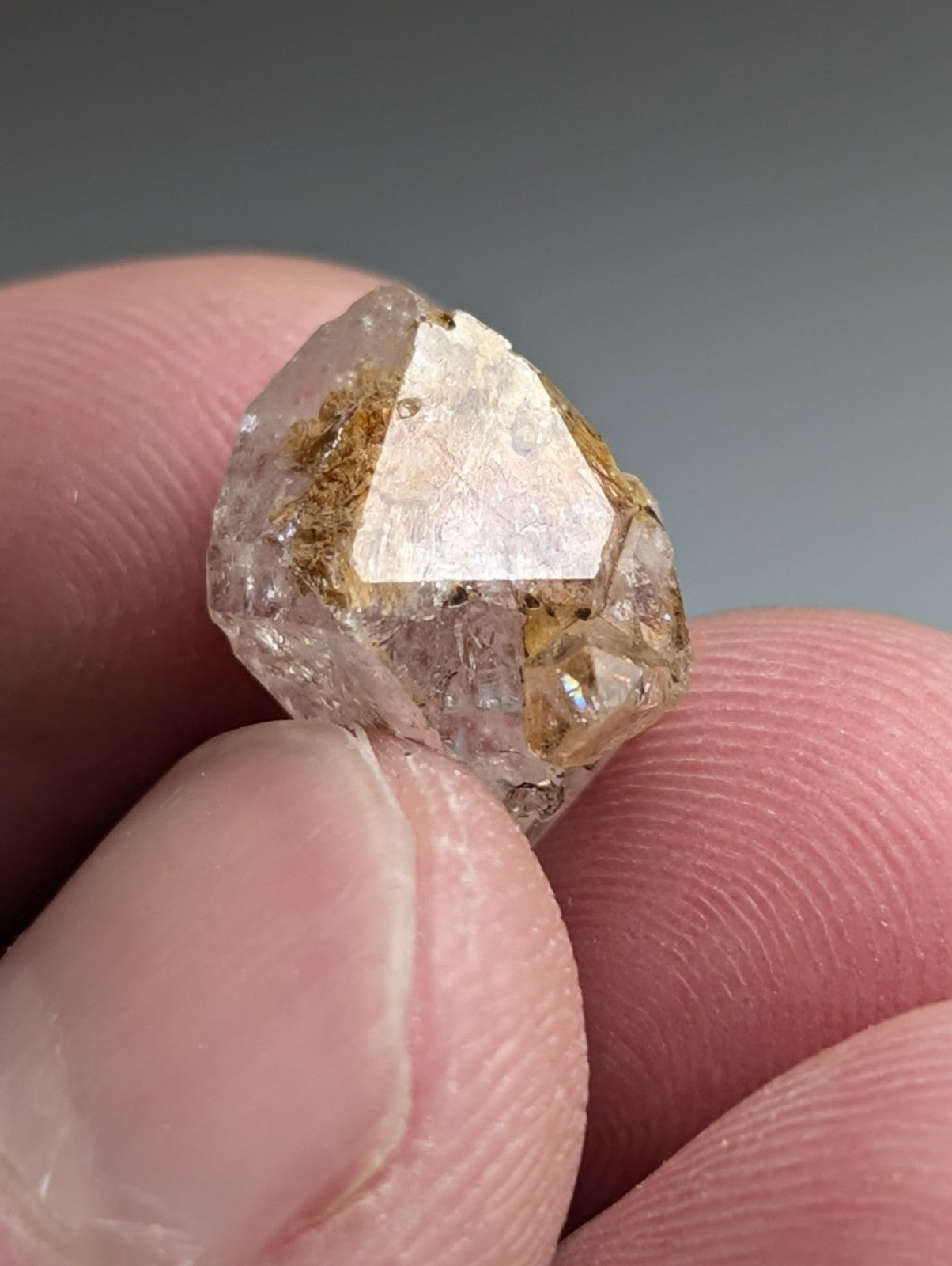 Set of 8 Double Terminated Quartz Crystals from Garland County, Arkansas , A+