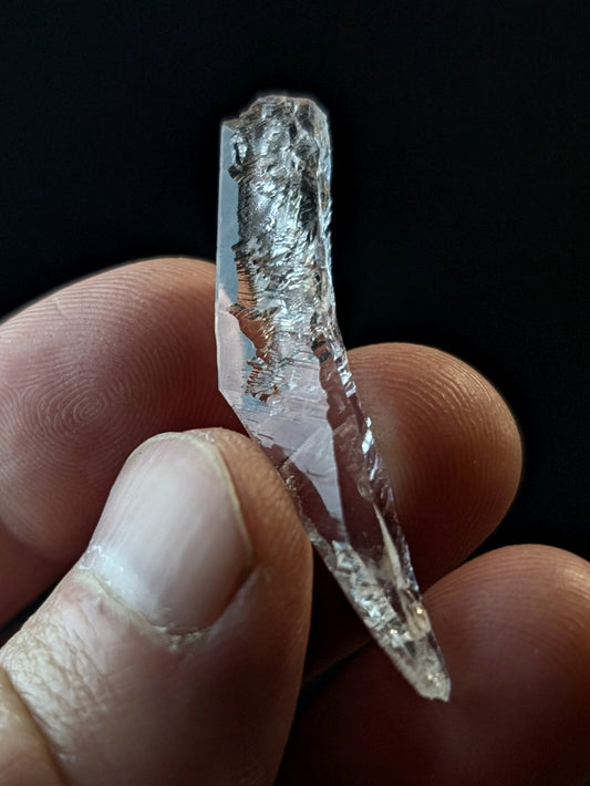 VERY Unique Optical Etched Quartz Crystal, Garland County, Arkansas, USA, A+