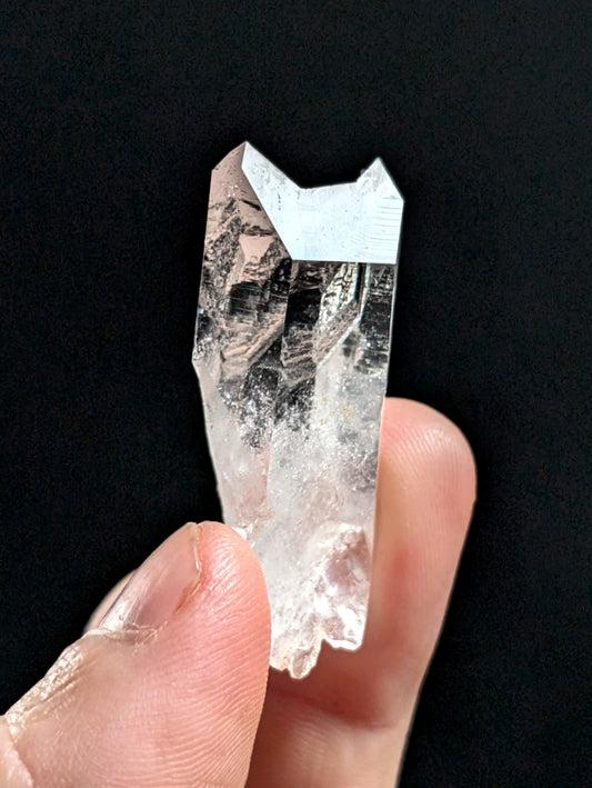 VERY Unique Quartz Crystal Point, Old Stock, Montgomery County, Arkansas, USA