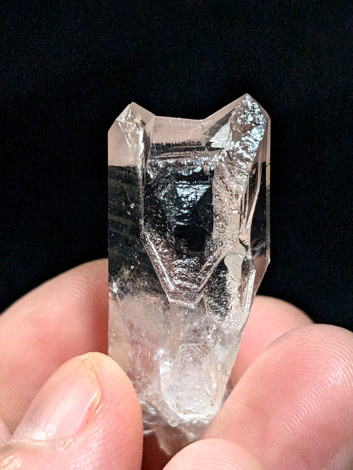 VERY Unique Quartz Crystal Point, Old Stock, Montgomery County, Arkansas, USA