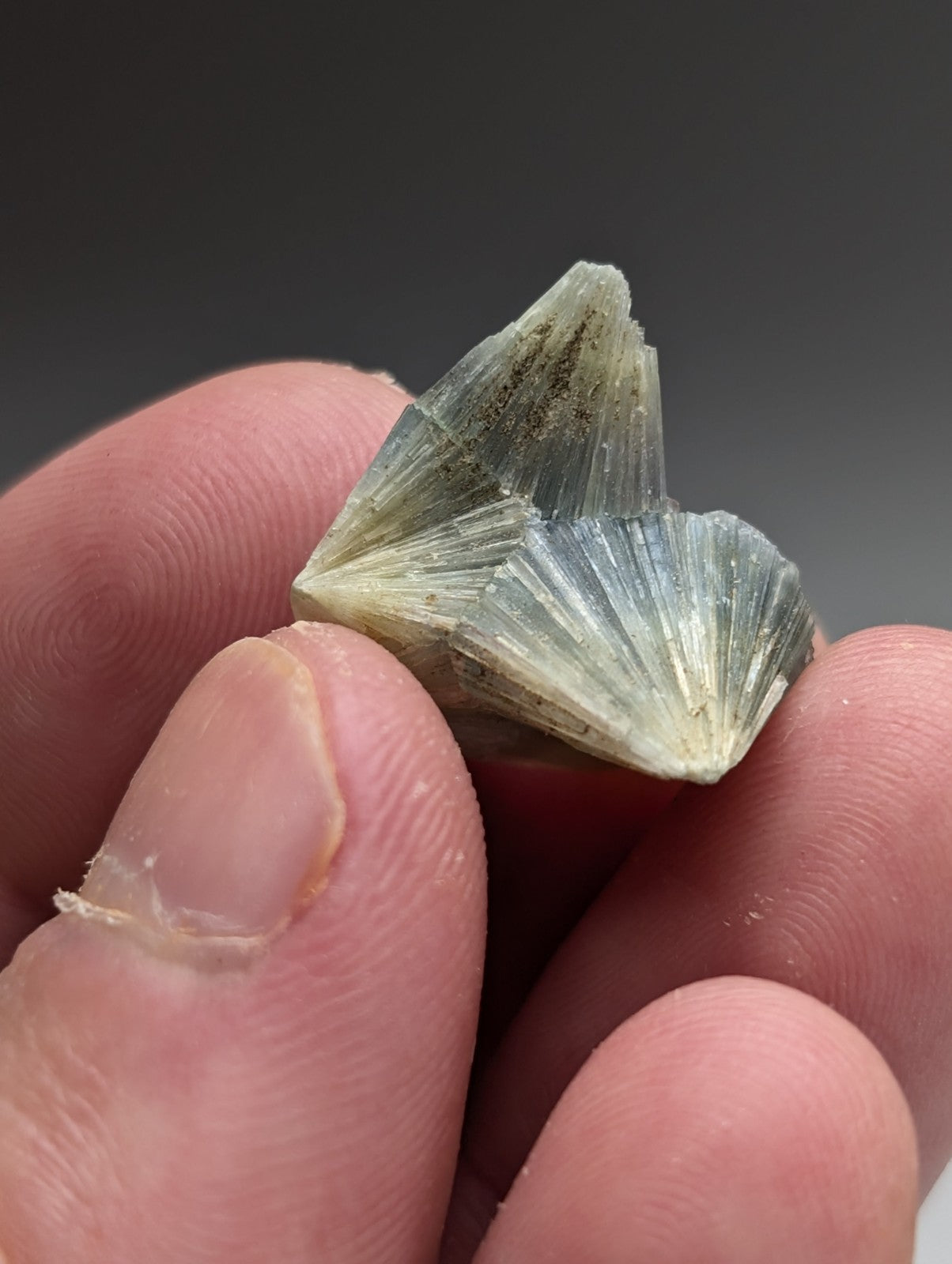 Unique Wavellite  - Old Stock - Delinde Mine, 1960s - Garland County, Arkansas