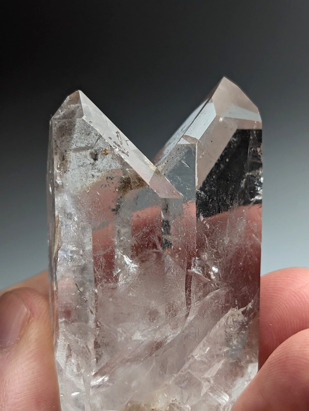 VERY Unique Phantom Quartz Crystal Points, Garland County, Arkansas, USA, A++