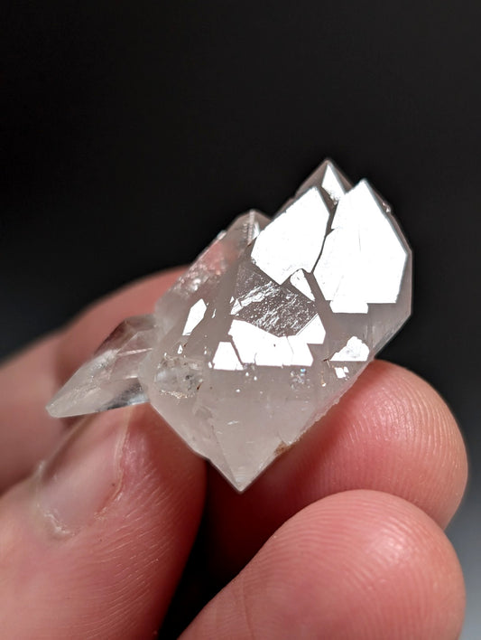 Unique Quartz Crystal Point, Garland County, Arkansas, Double Terminated