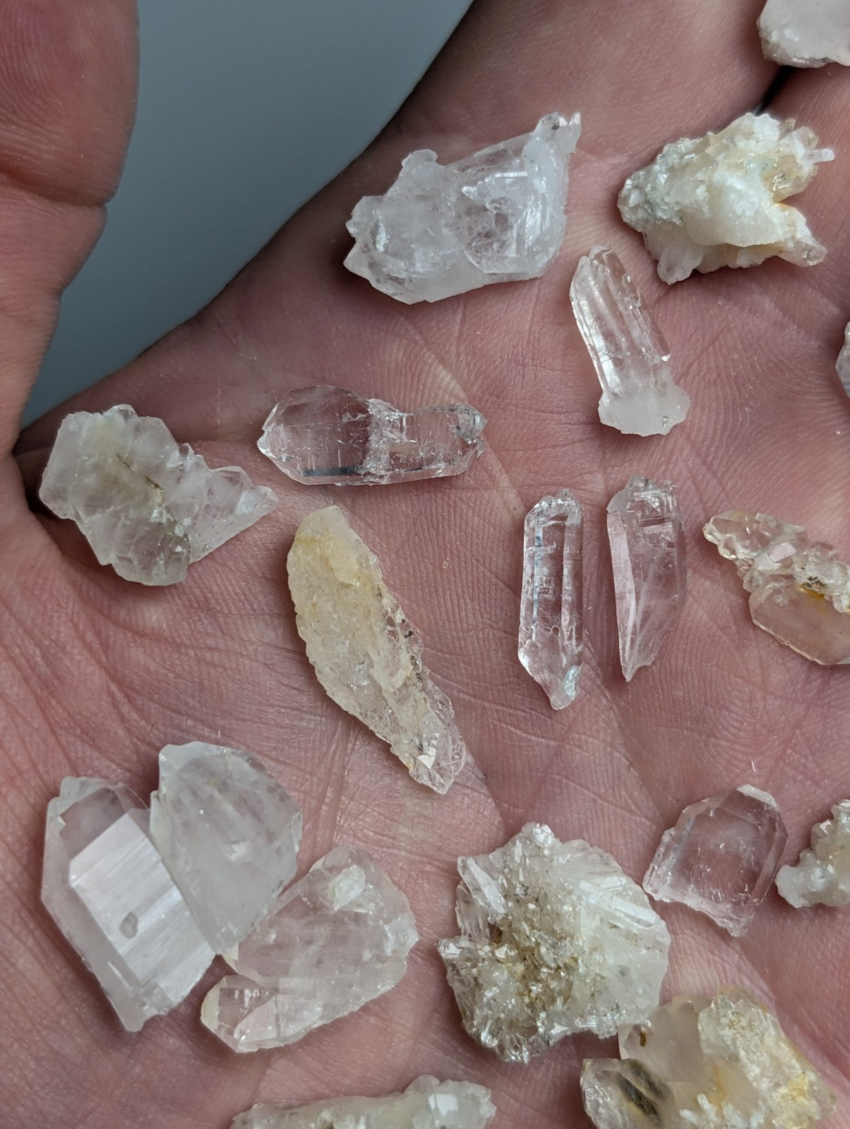 Small Solution Quartz + Cookeite, OOAK Set of x21, Saline County, Arkansas
