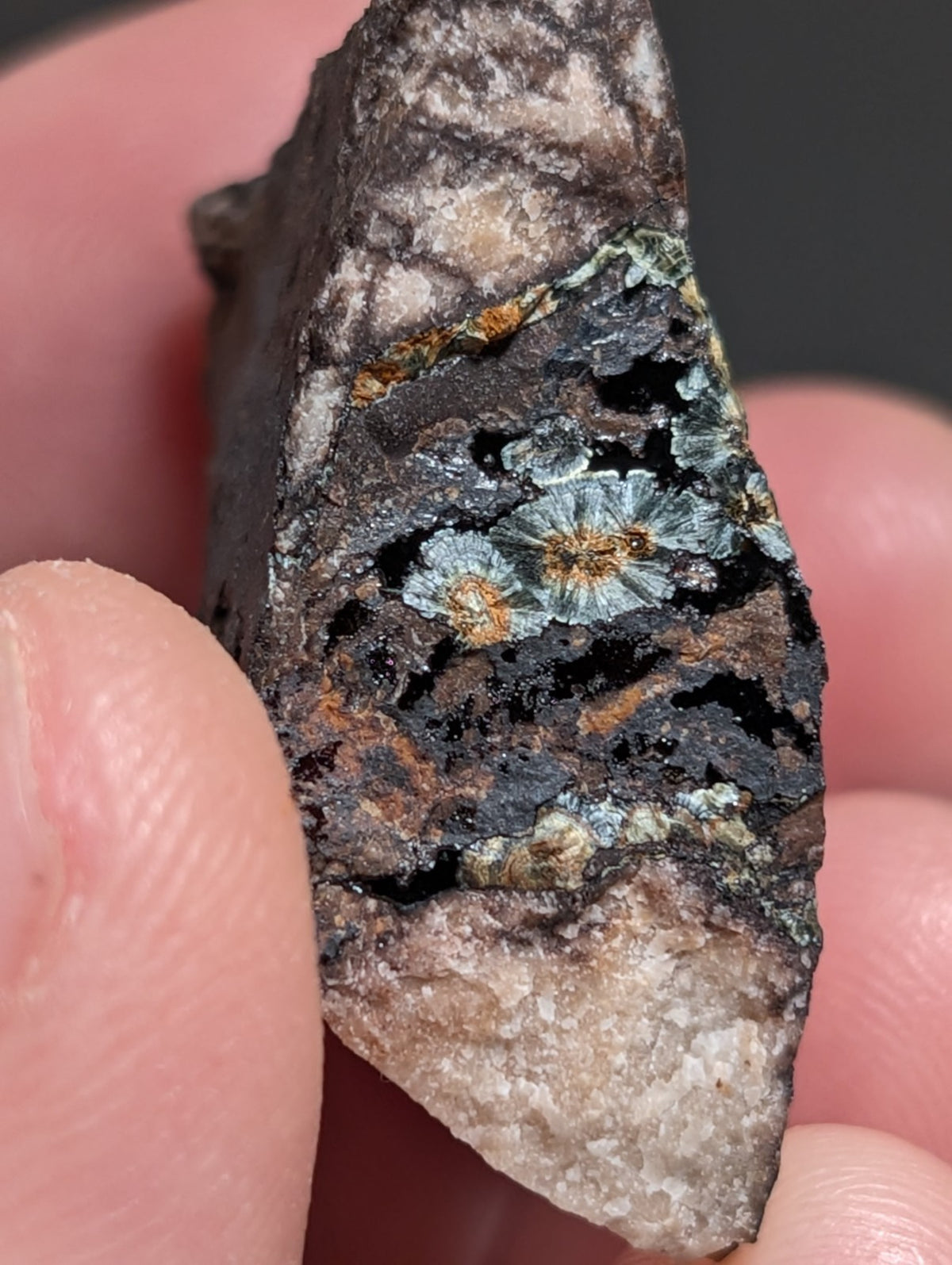 Rare Kidwellite specimen - Coon Creek Mine, Polk County, Arkansas, USA