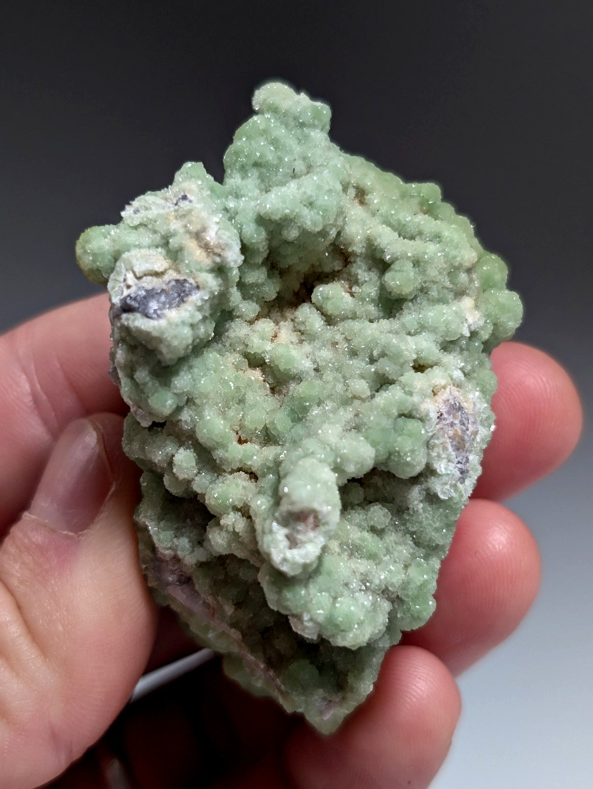 A+ FluorWavellite - Intermixed With SiO2- Mauldin Mountain, Arkansas, ooak
