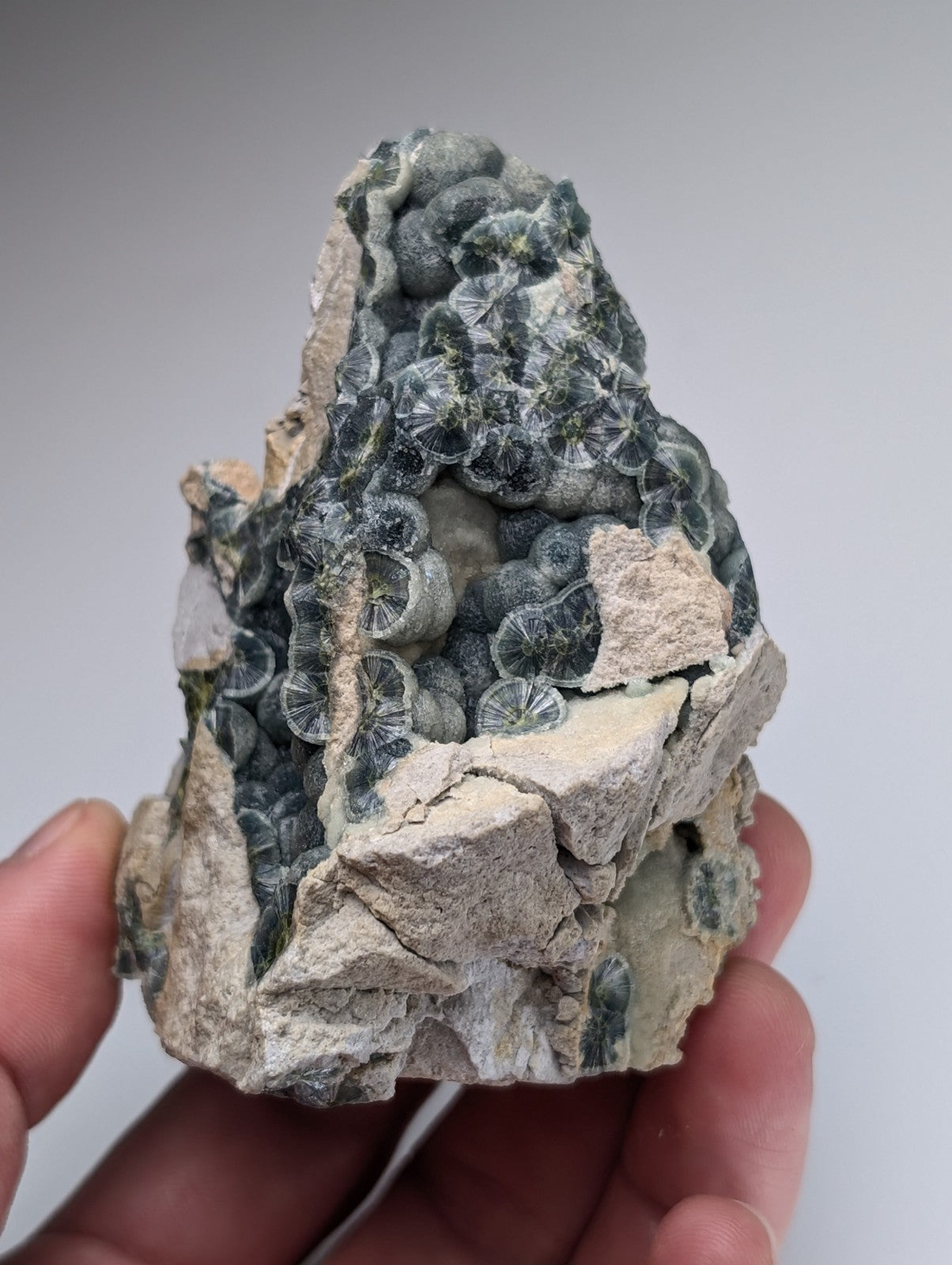 A+++ Blue-Green Wavellite - Old Stock - Delinde Claim - Garland County, Arkansas