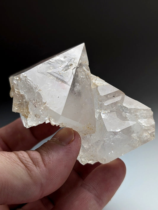 Unique Quartz Crystal Oddity w/ wild formations, Garland County, Arkansas, USA