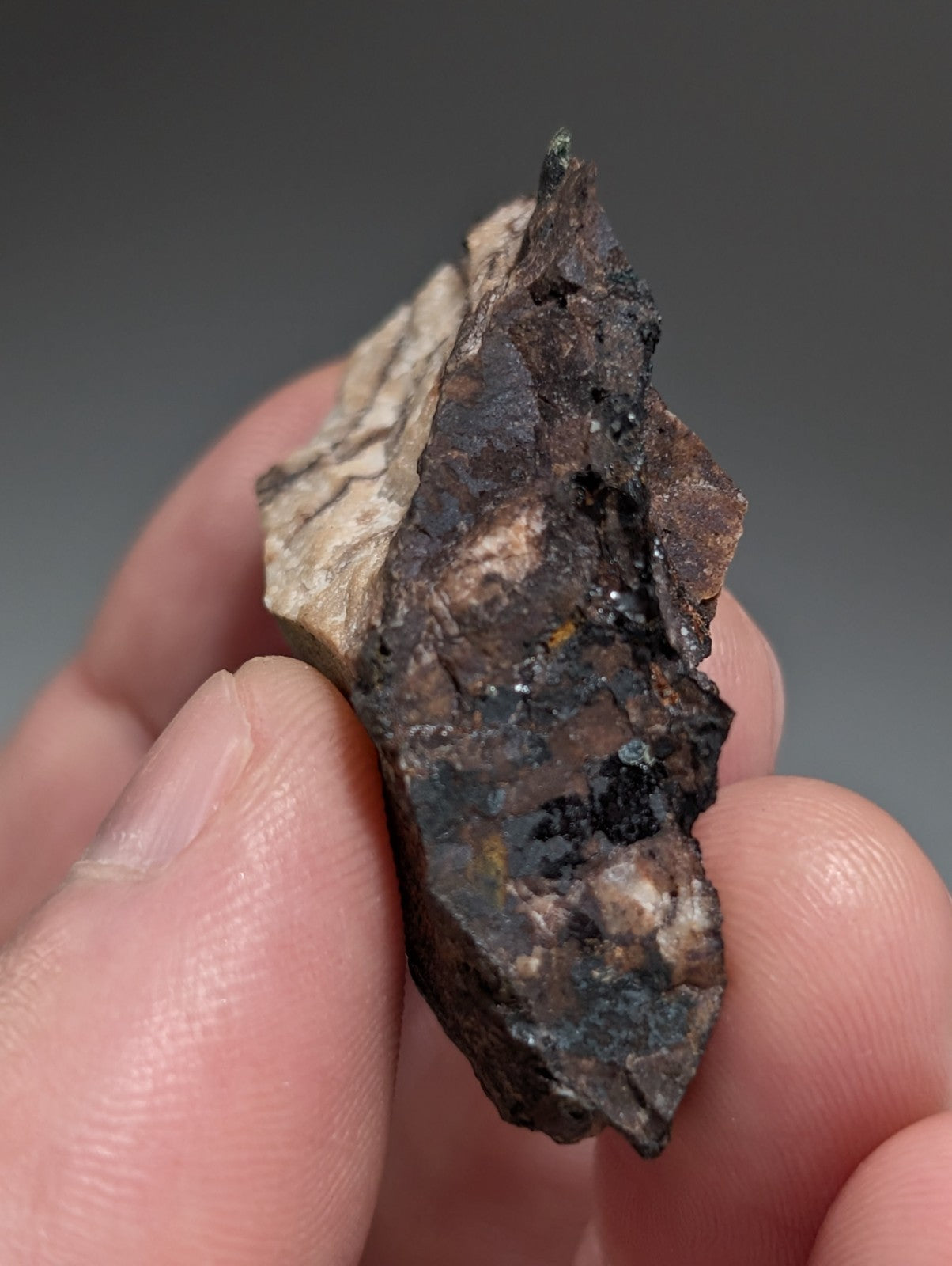 Rare Kidwellite specimen - Coon Creek Mine, Polk County, Arkansas, USA