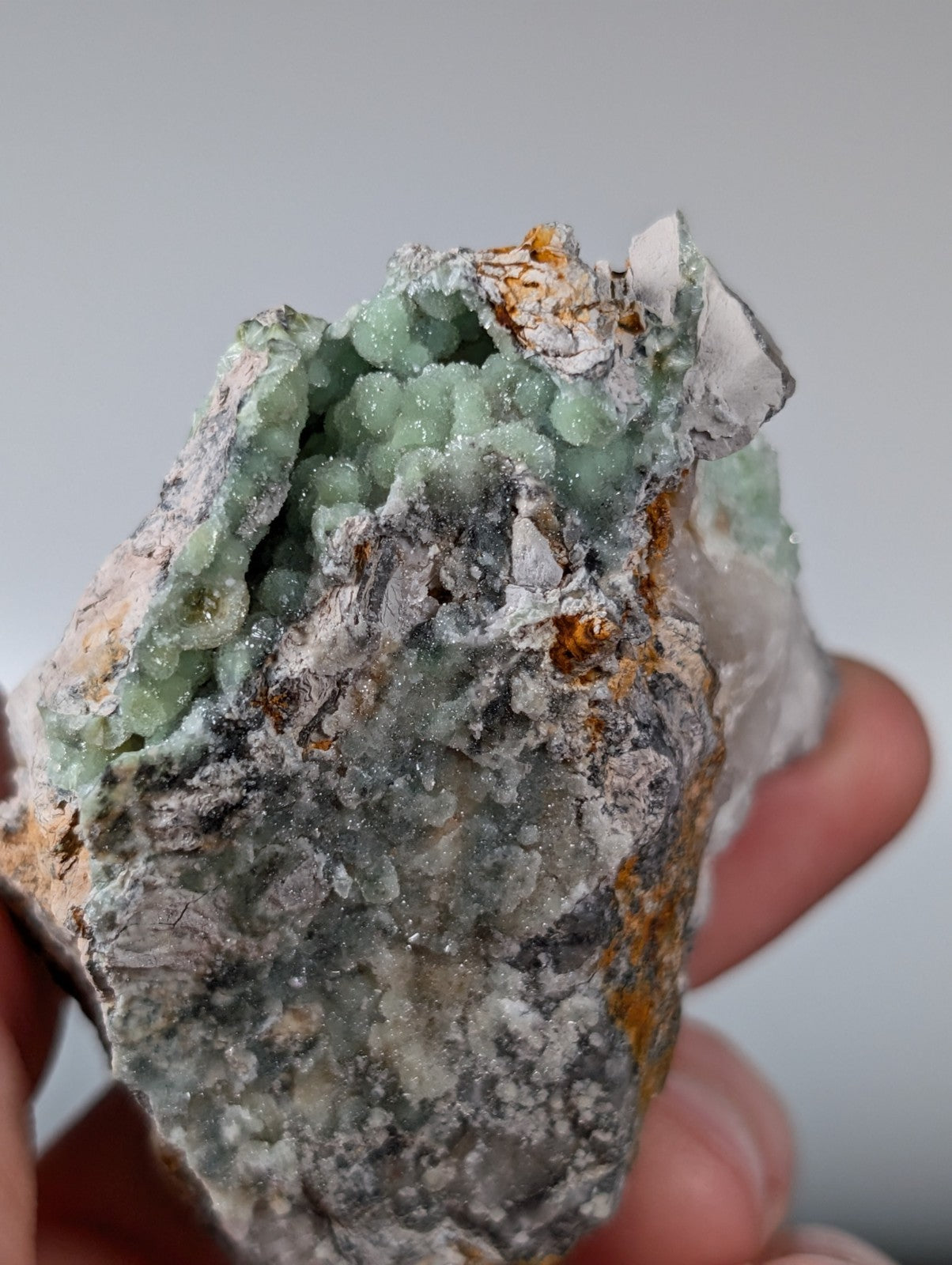 Wavellite on Quartz, Fantastic Old Stock - Mauldin Mountain, Arkansas, USA