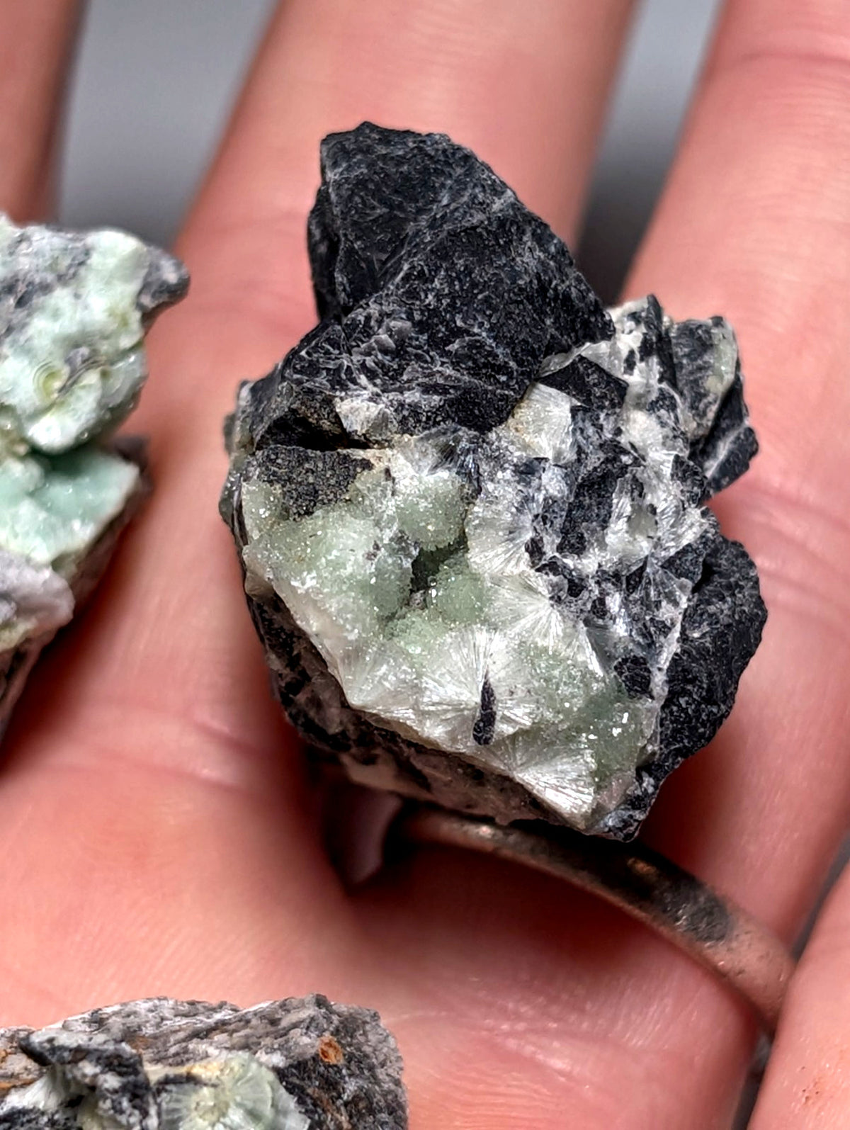 Set of 10 Wavellites - Fantastic Old Stock - Mauldin Mountain, Arkansas, ooak