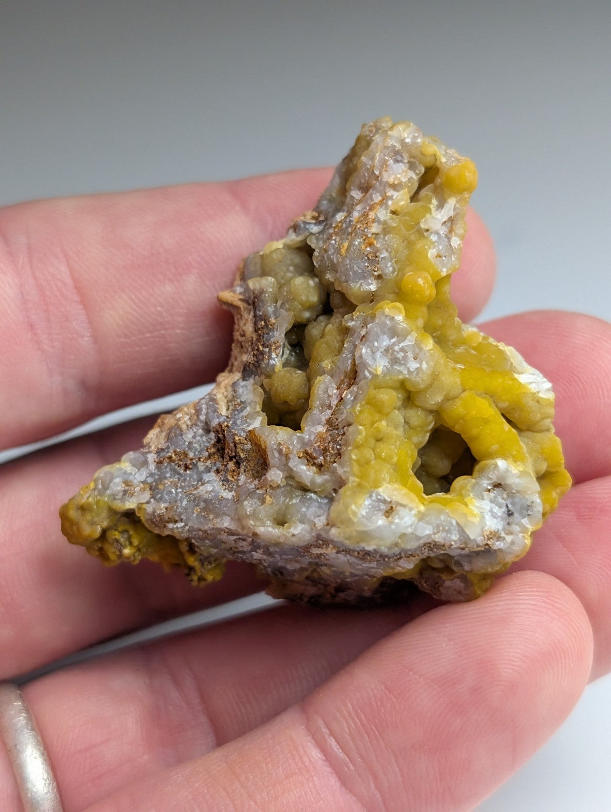Turkey Fat Smithsonite, Rush Mining District, Marion Co, Arkansas, UV Reactive!!