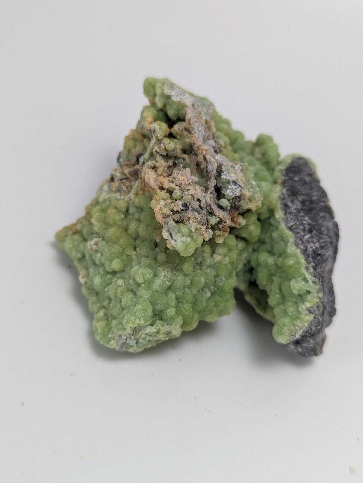 A + Bright Green Wavellite -Unique Stalactite - Mauldin Mountain Arkansas - Collectibles:Rocks Fossils &