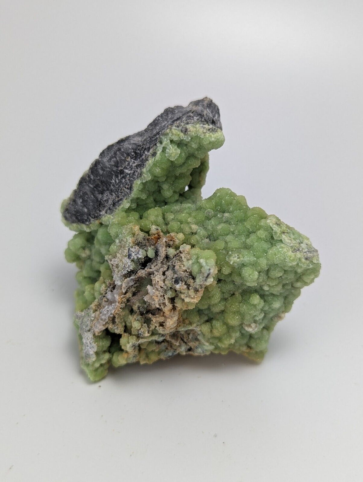 A + Bright Green Wavellite -Unique Stalactite - Mauldin Mountain Arkansas - Collectibles:Rocks Fossils &