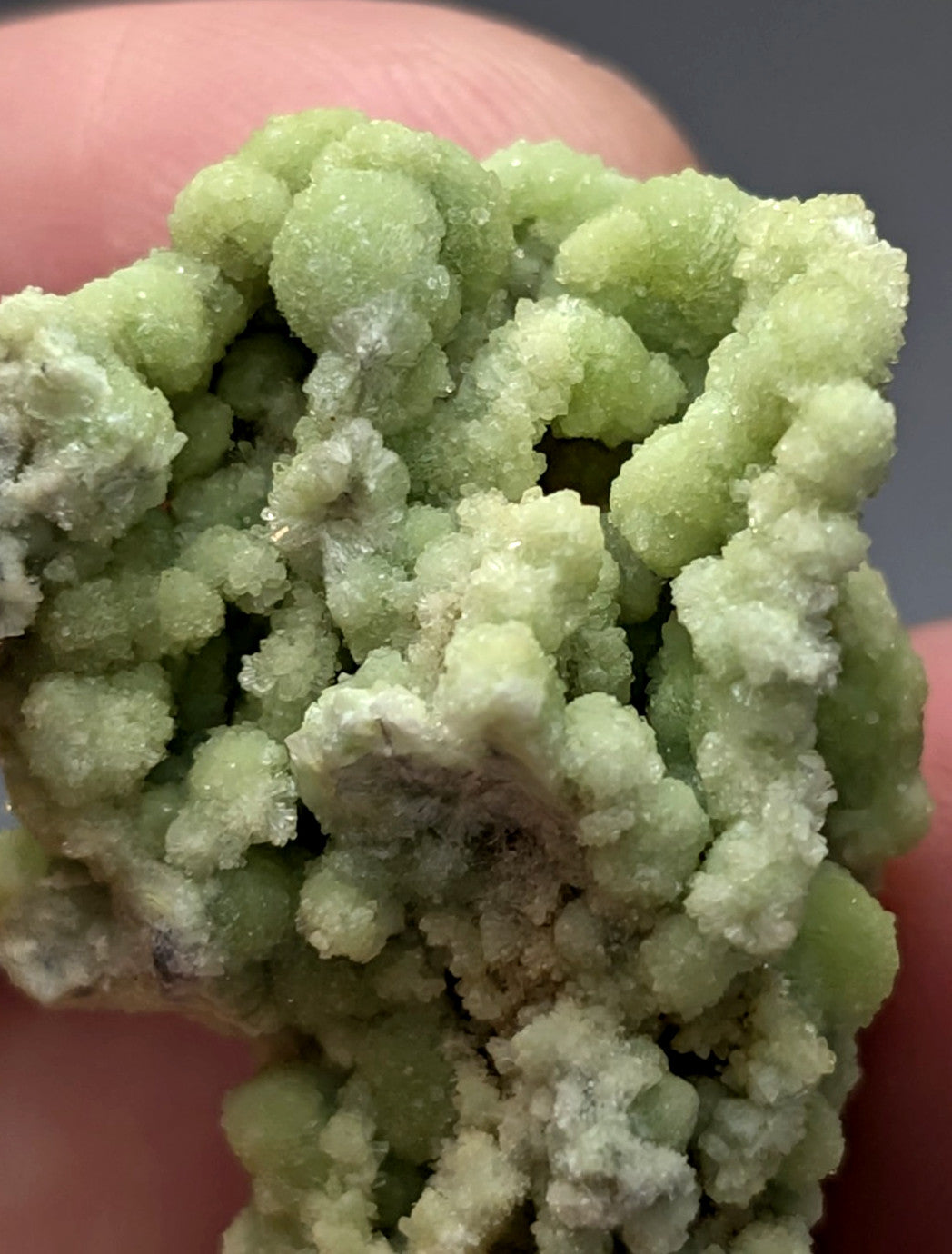 A cluster of pale green fluorwavellite crystals intermixed with sio2 from mauldin mountain arkansas with rough texture
