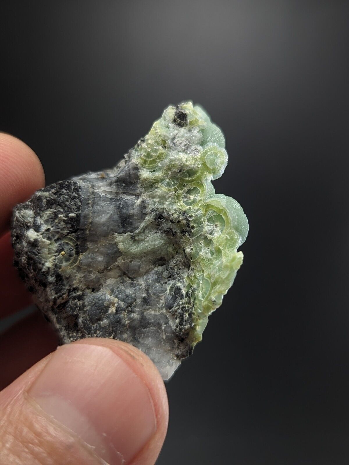 A + Green Wavellite - Fantastic Old Stock - Mauldin Mountain Arkansas ooak - Collectibles:Rocks Fossils &