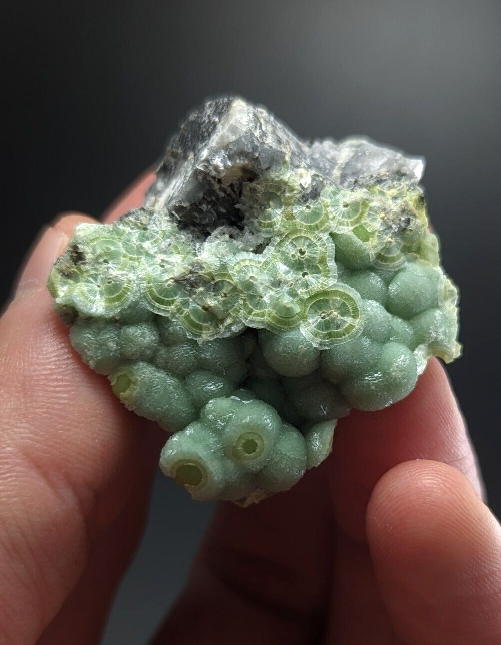 A + Green Wavellite - Fantastic Old Stock - Mauldin Mountain Arkansas ooak - Collectibles:Rocks Fossils &
