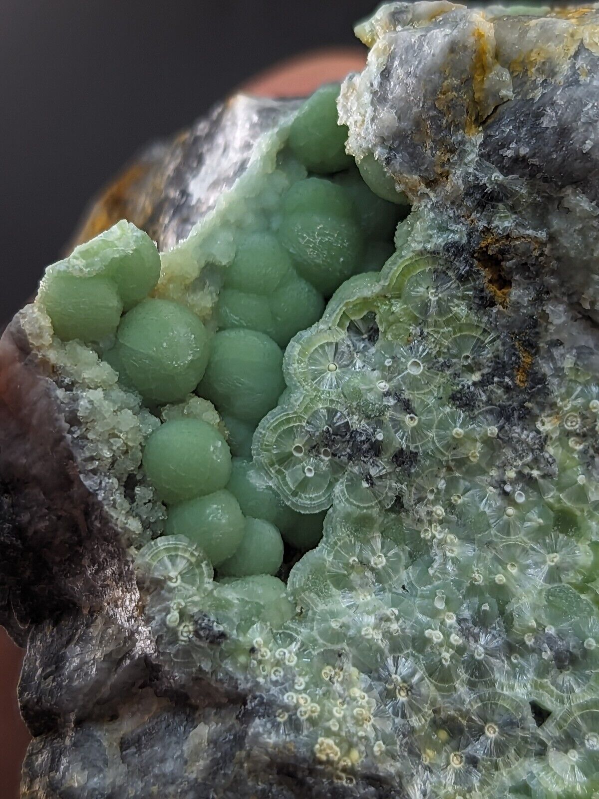 A + + + Green Wavellite - Fantastic Old Stock - Mauldin Mountain Arkansas ooak - Collectibles:Rocks Fossils &