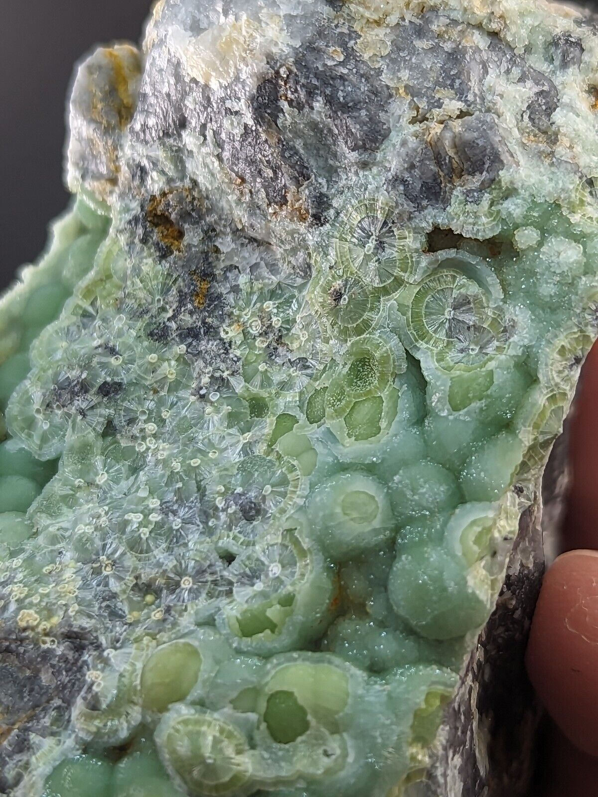 A + + + Green Wavellite - Fantastic Old Stock - Mauldin Mountain Arkansas ooak - Collectibles:Rocks Fossils &