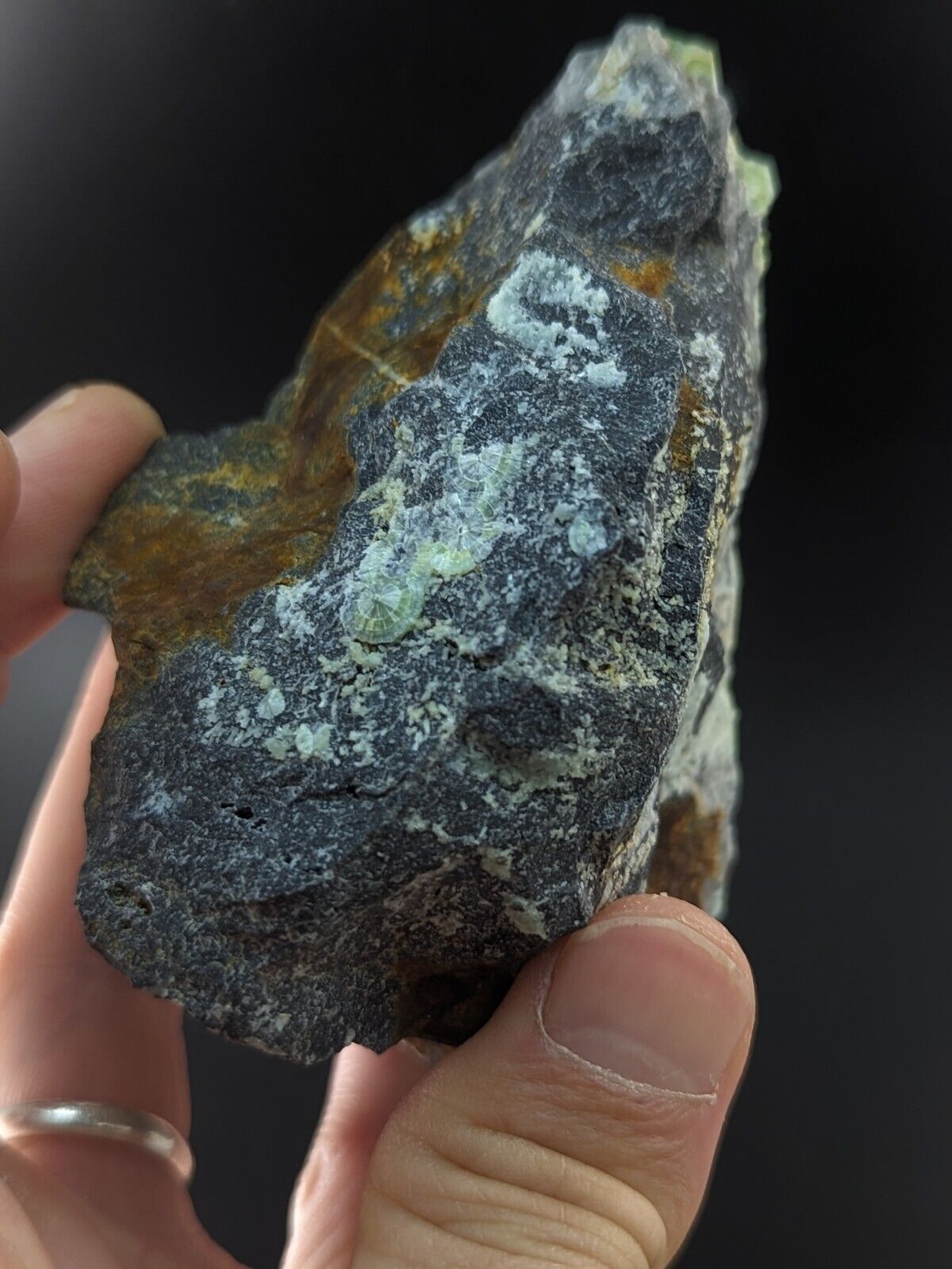 A + + + Green Wavellite - Fantastic Old Stock - Mauldin Mountain Arkansas ooak - Collectibles:Rocks Fossils &