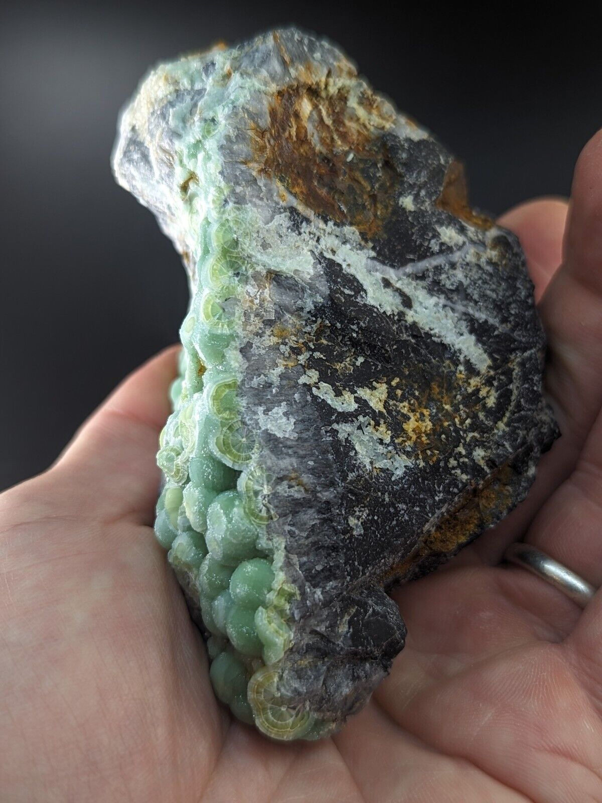 A + + + Green Wavellite - Fantastic Old Stock - Mauldin Mountain Arkansas ooak - Collectibles:Rocks Fossils &