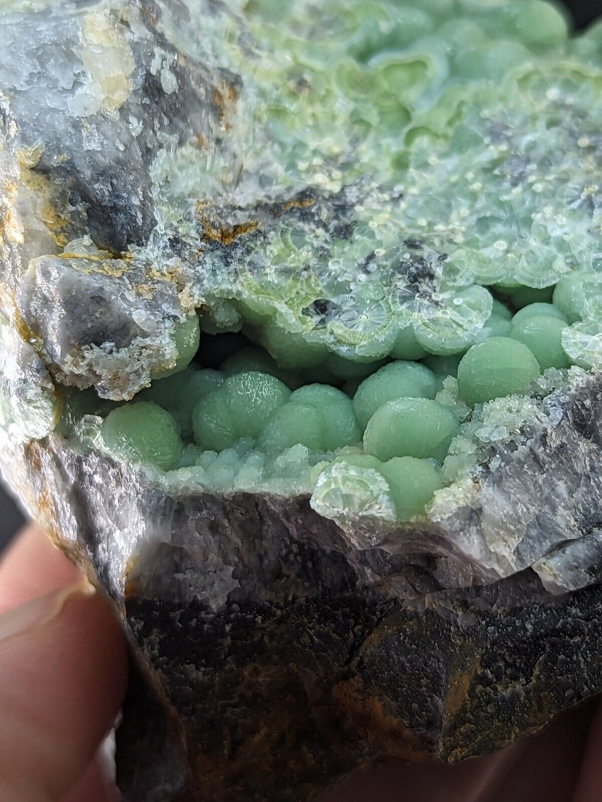 A + + + Green Wavellite - Fantastic Old Stock - Mauldin Mountain Arkansas ooak - Collectibles:Rocks Fossils &