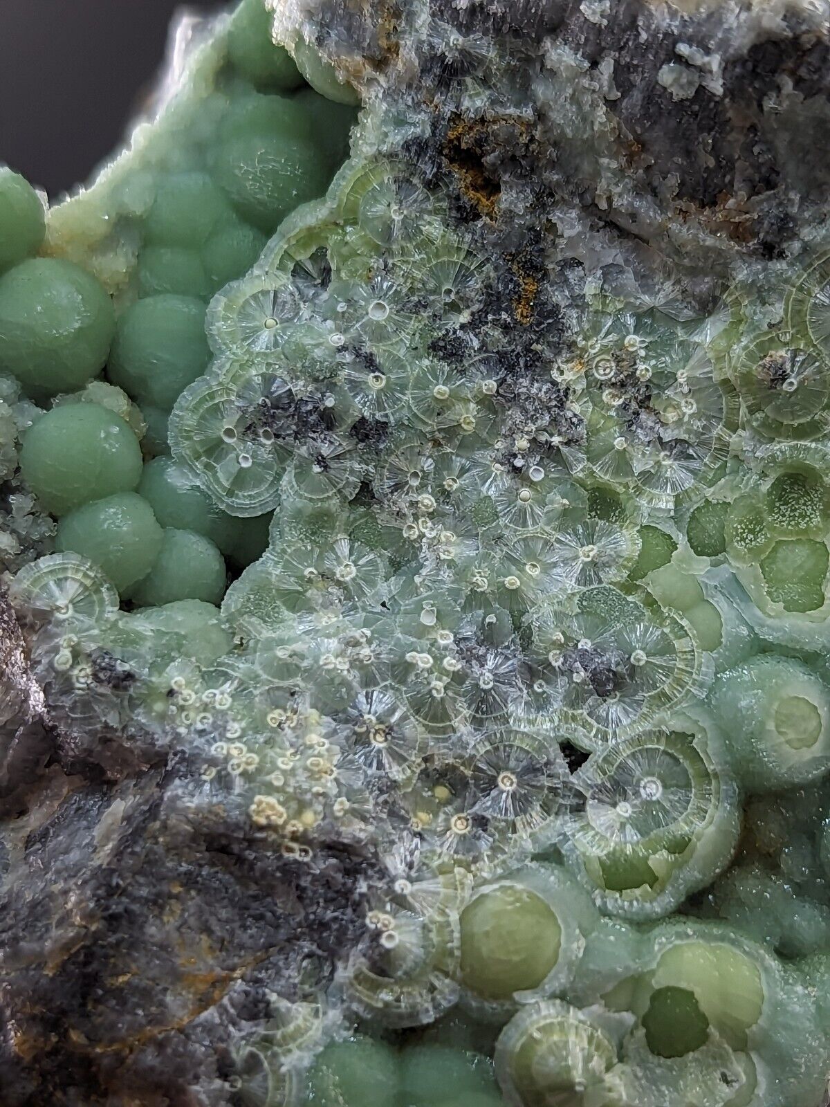 A + + + Green Wavellite - Fantastic Old Stock - Mauldin Mountain Arkansas ooak - Collectibles:Rocks Fossils &