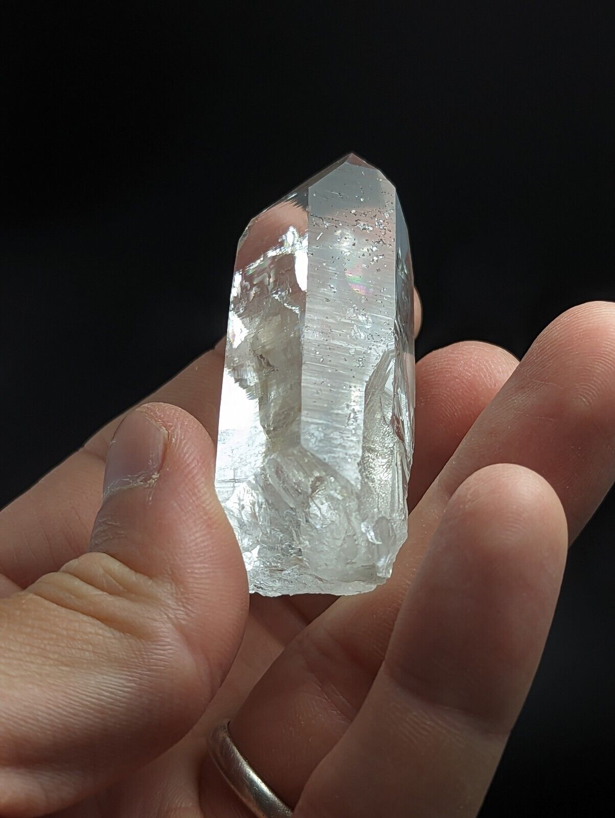 A + Penetrator Quartz Crystal Amazing Old Stock Garland County Arkansas ooak - Collectibles:Rocks Fossils &