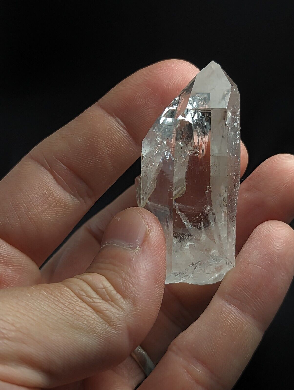 A + Penetrator Quartz Crystal Amazing Old Stock Garland County Arkansas ooak - Collectibles:Rocks Fossils &