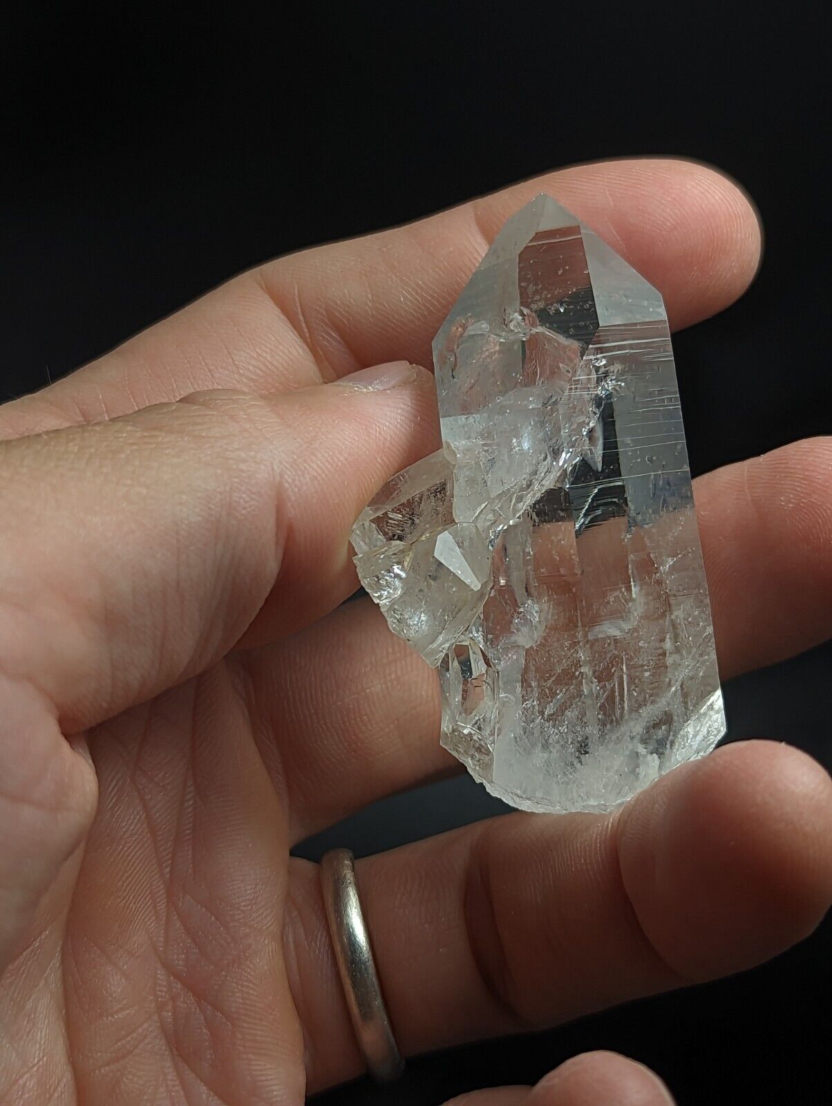 A + Penetrator Quartz Crystal Amazing Old Stock Garland County Arkansas ooak - Collectibles:Rocks Fossils &
