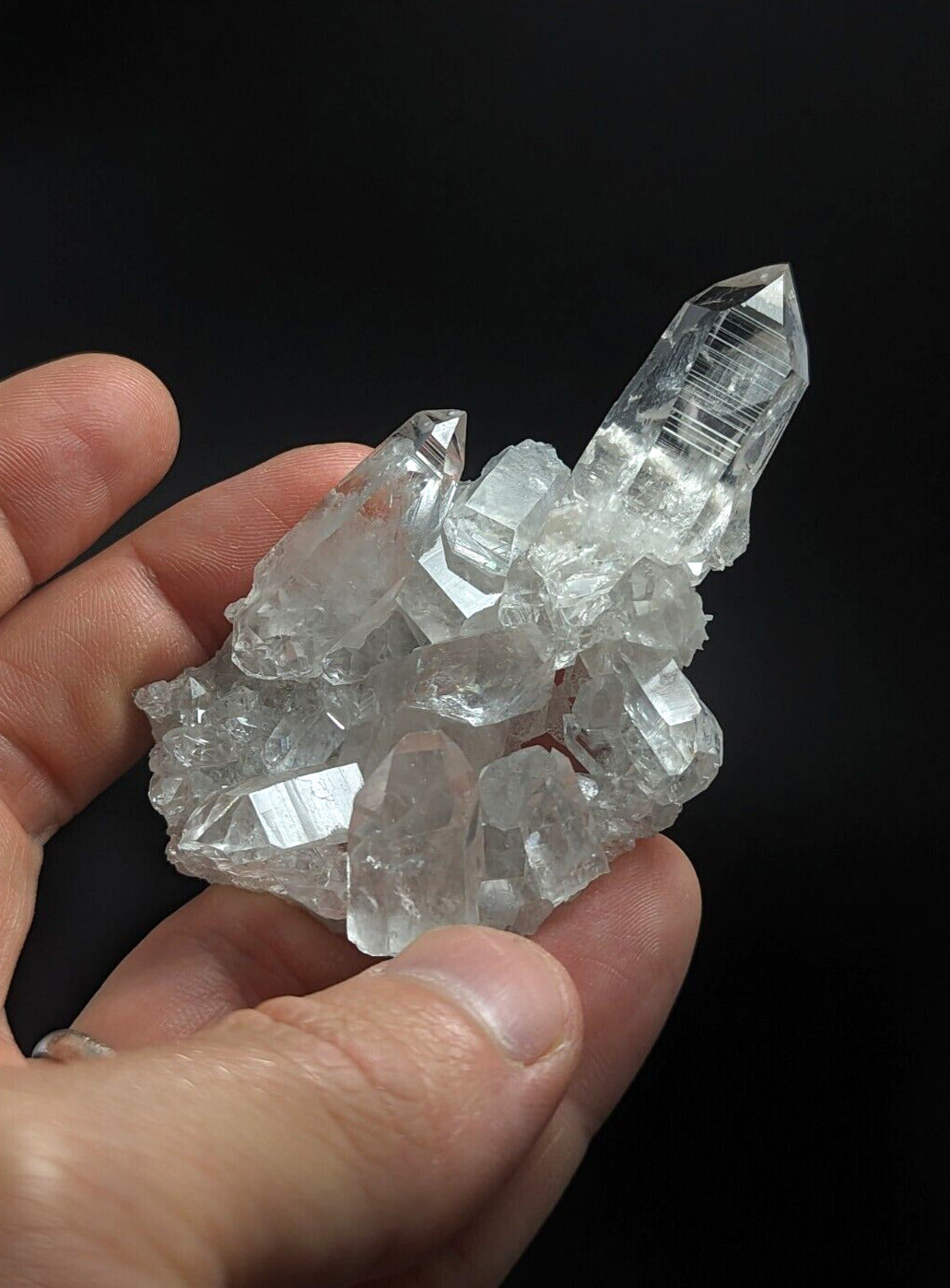A + Quartz Crystal Cluster Amazing Old Stock Garland County Arkansas ooak - Collectibles:Rocks Fossils &