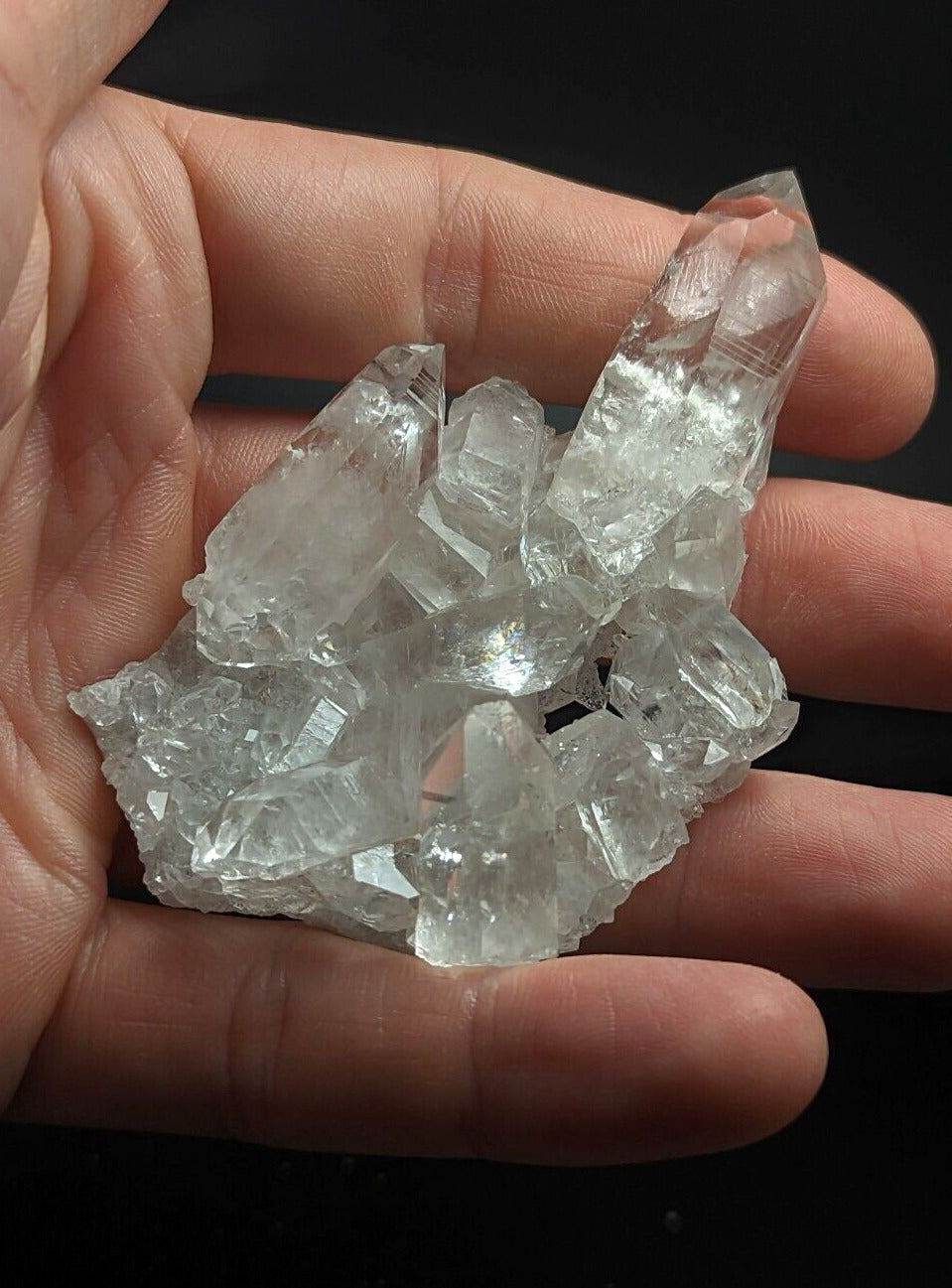 A + Quartz Crystal Cluster Amazing Old Stock Garland County Arkansas ooak - Collectibles:Rocks Fossils &