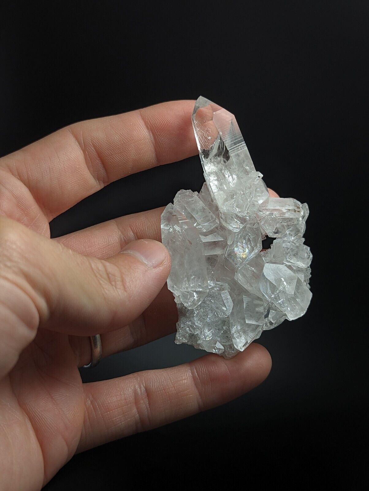 A + Quartz Crystal Cluster Amazing Old Stock Garland County Arkansas ooak - Collectibles:Rocks Fossils &