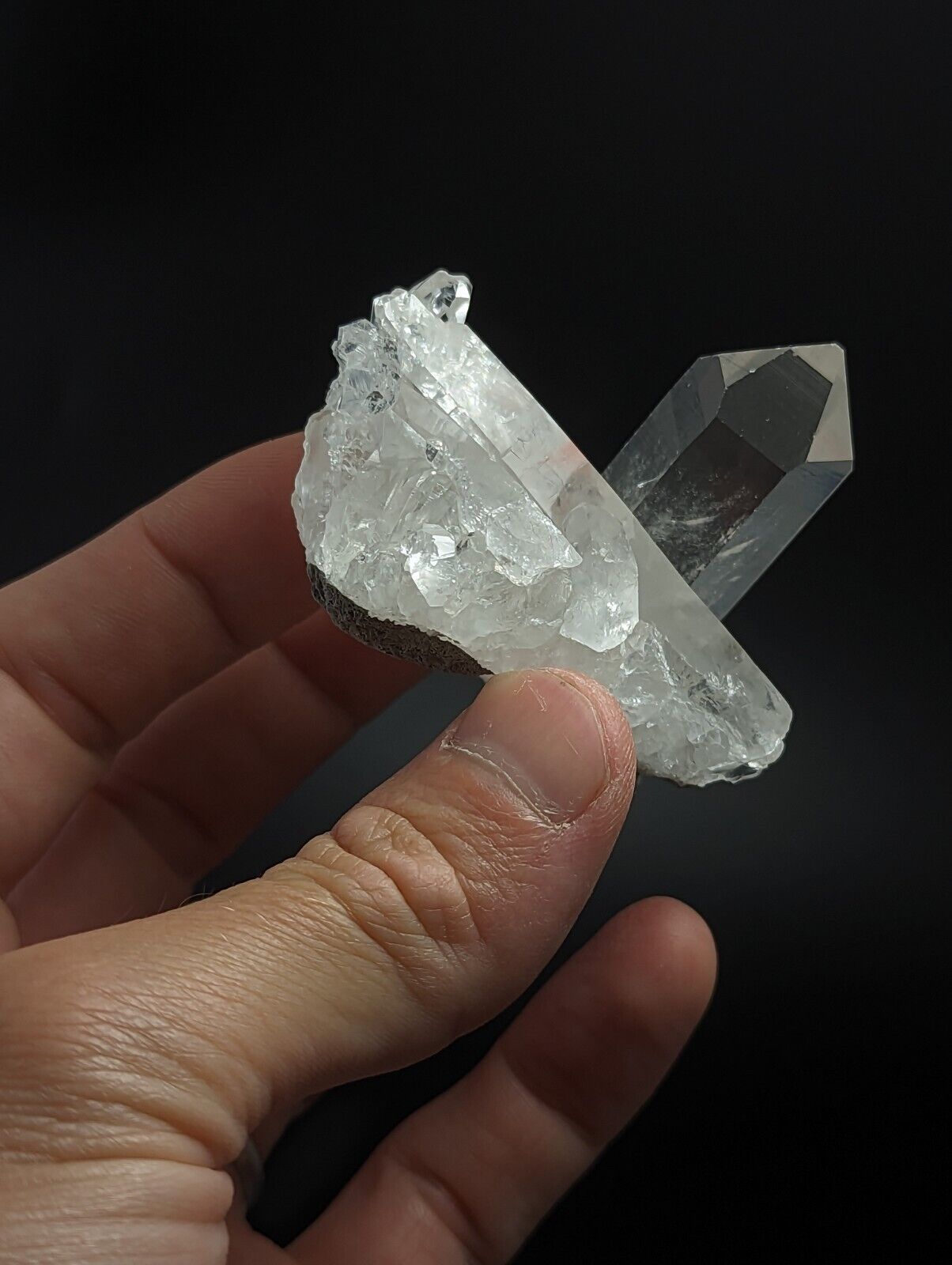 A + Quartz Crystal Cluster Amazing Old Stock Garland County Arkansas ooak - Collectibles:Rocks Fossils &