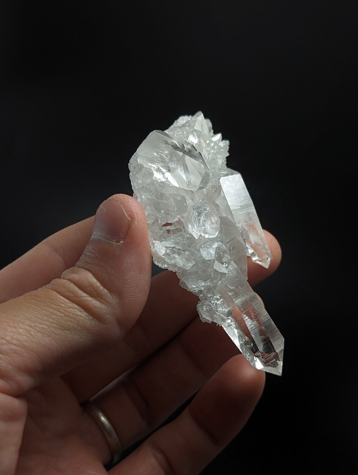 A + Quartz Crystal Cluster Amazing Old Stock Garland County Arkansas ooak - Collectibles:Rocks Fossils &