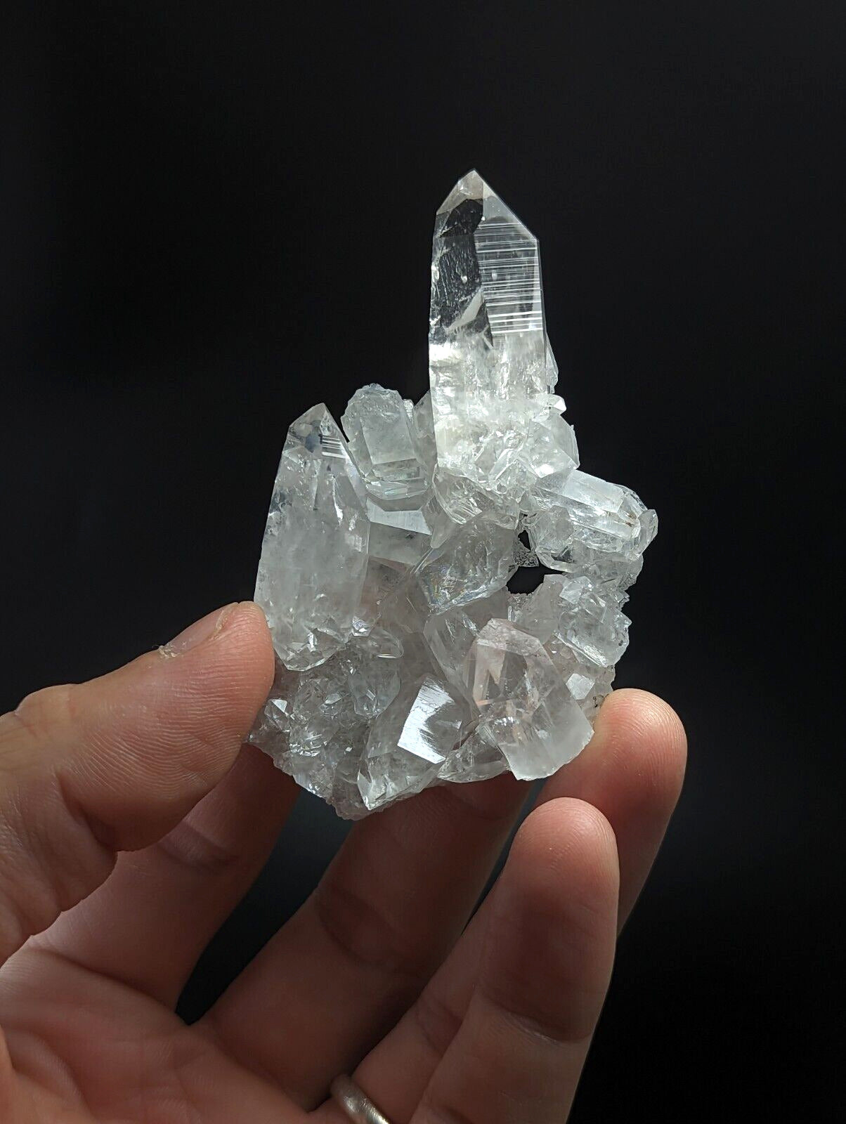 A + Quartz Crystal Cluster Amazing Old Stock Garland County Arkansas ooak - Collectibles:Rocks Fossils &