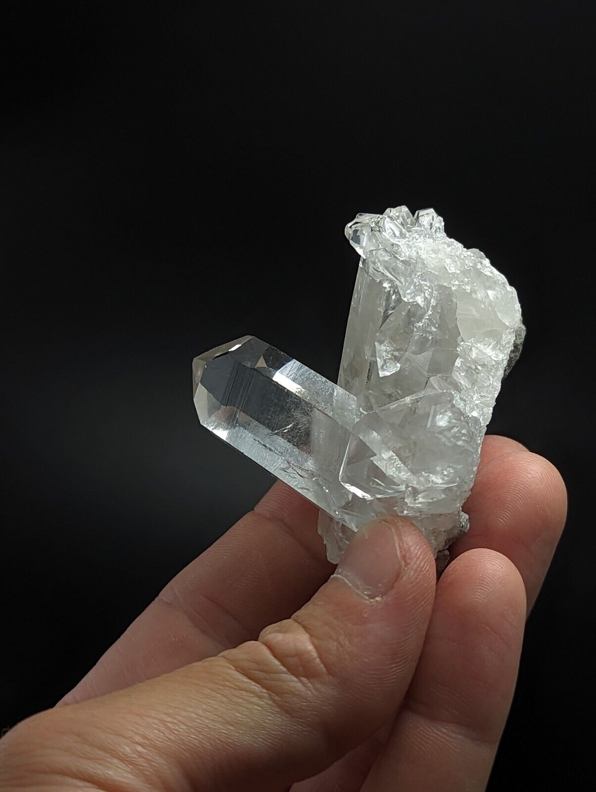 A + Quartz Crystal Cluster Amazing Old Stock Garland County Arkansas ooak - Collectibles:Rocks Fossils &