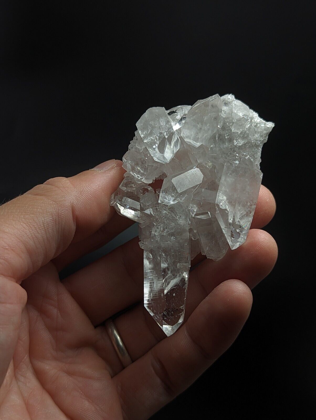 A + Quartz Crystal Cluster Amazing Old Stock Garland County Arkansas ooak - Collectibles:Rocks Fossils &