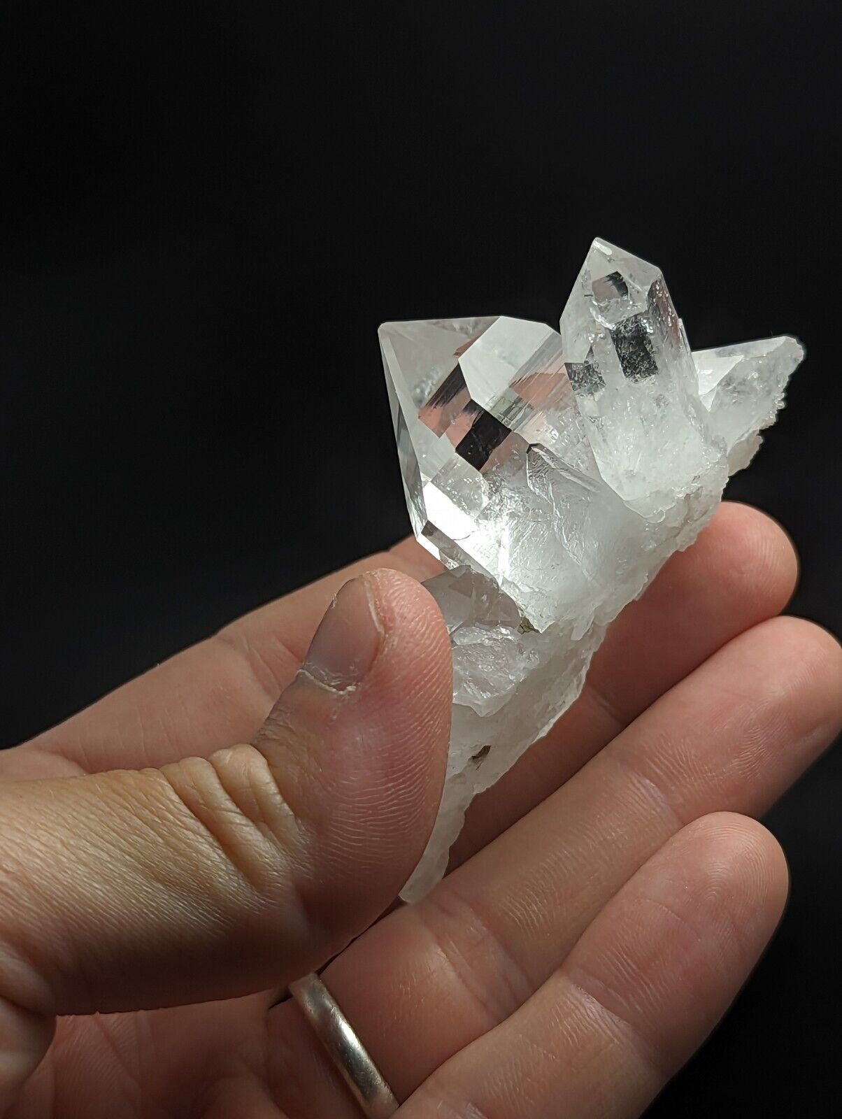 A + Quartz Crystal Cluster Amazing Old Stock Garland County Arkansas ooak - Collectibles:Rocks Fossils &